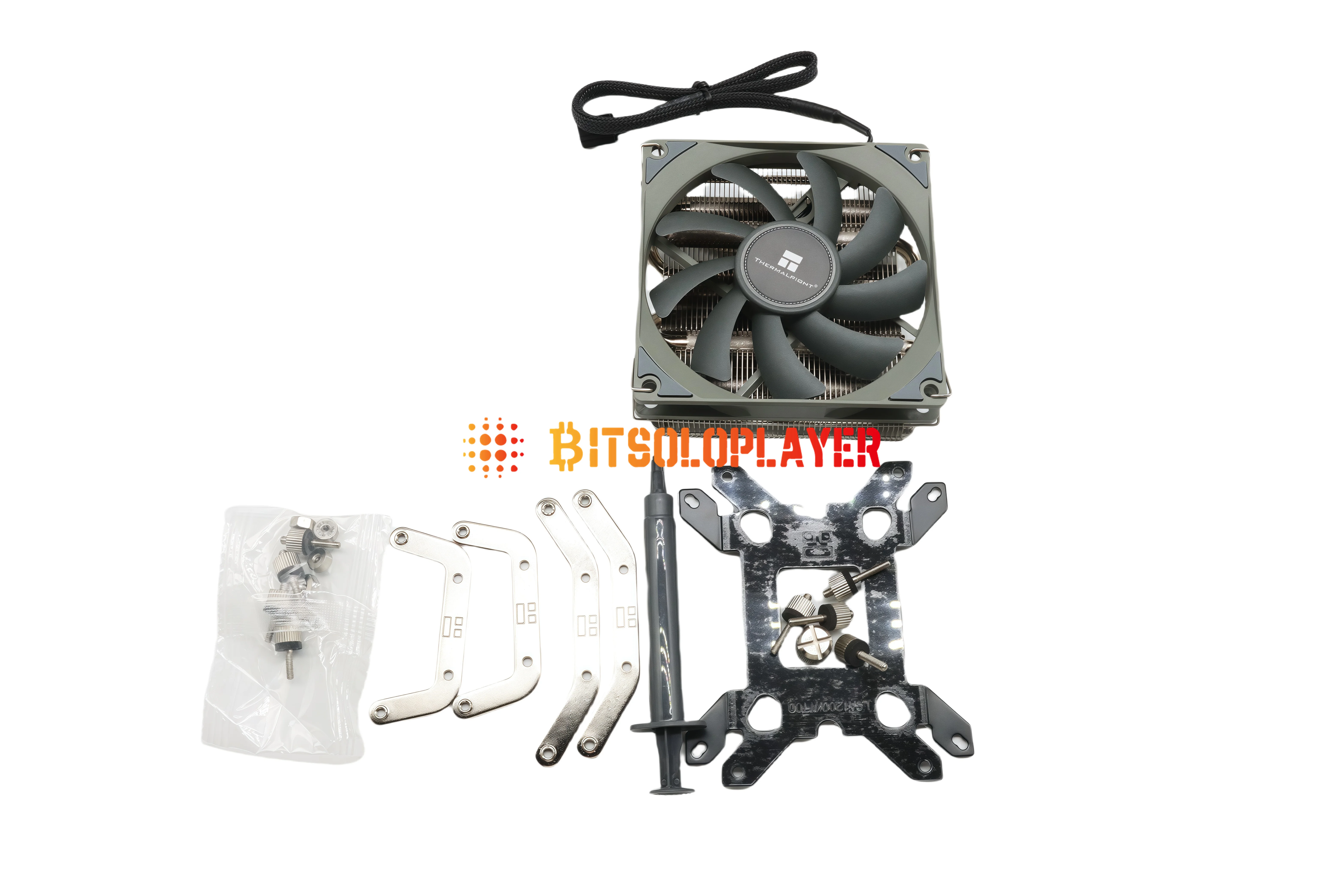 Cooling Fan Radiator Kit For NerdQaxe++ 4.8T Heat Sink Kit Open Source Bitcoin Miners