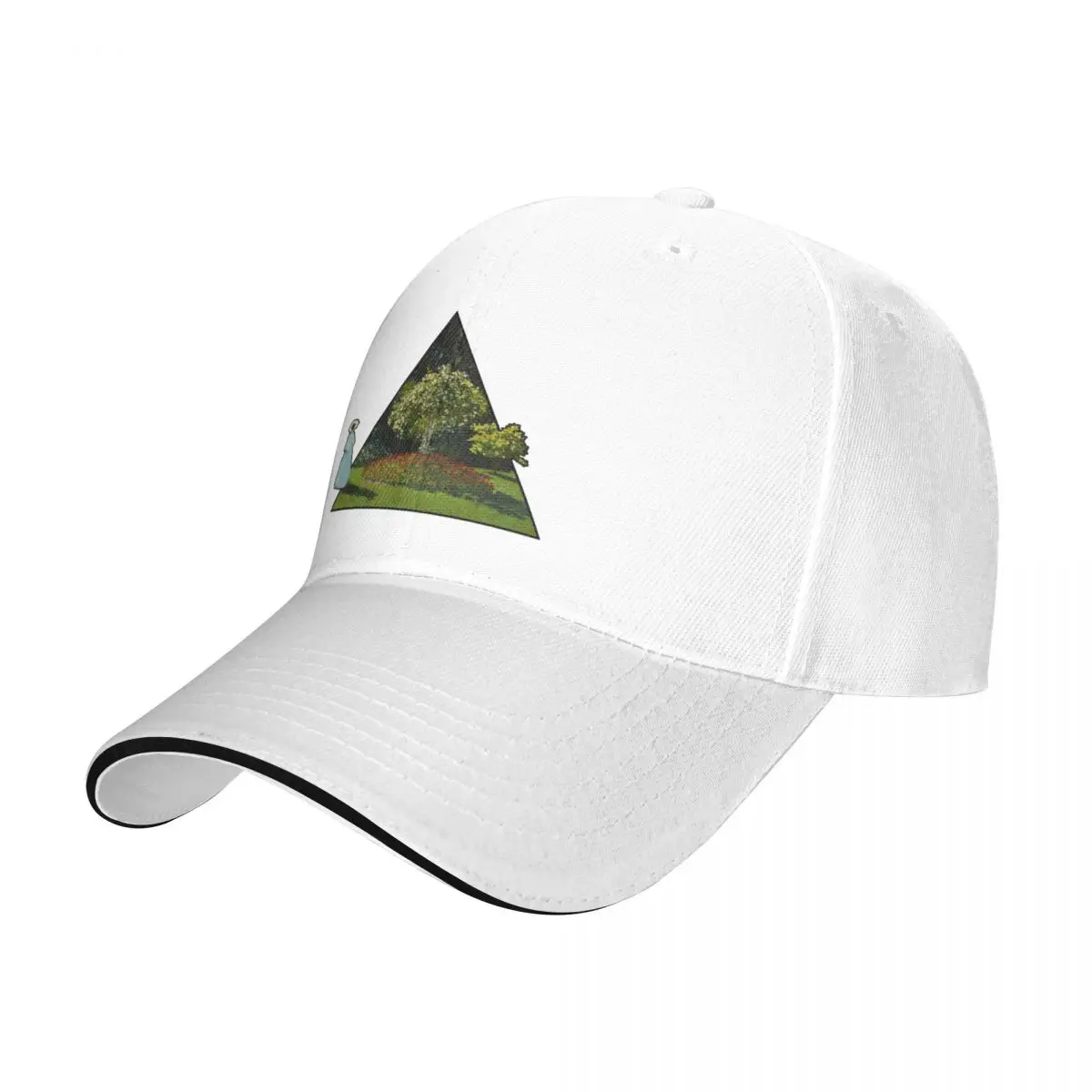 Woman in the garden Claude Monet Minimalist Triangle Cap Baseball Cap icon trucker cap designer man hat Women's