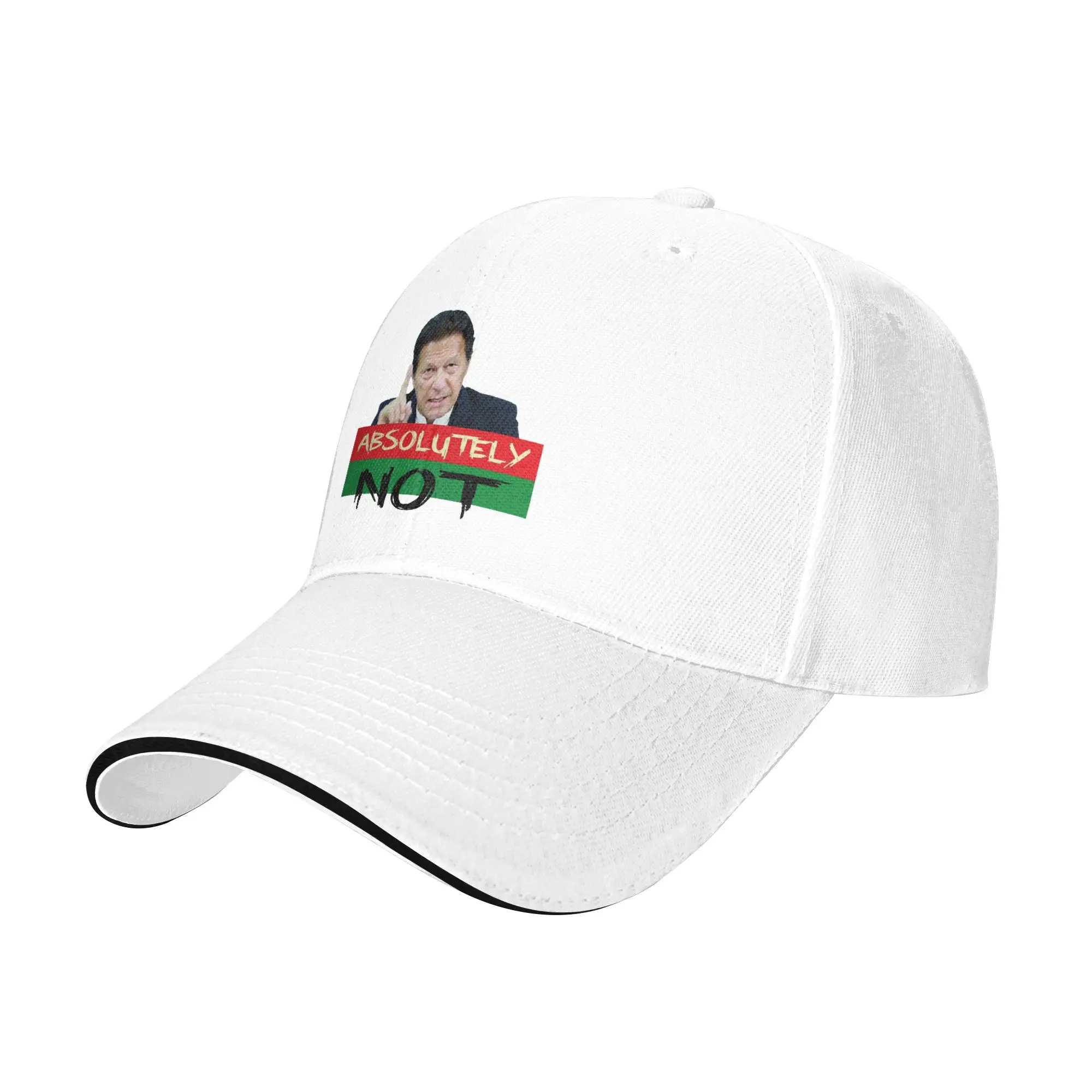 Casual Baseball Cap Absolutely Not Imran Khan  Tennis Skate Trucker Hat For Unisex Sun Visor y2k Retro Baseball Caps