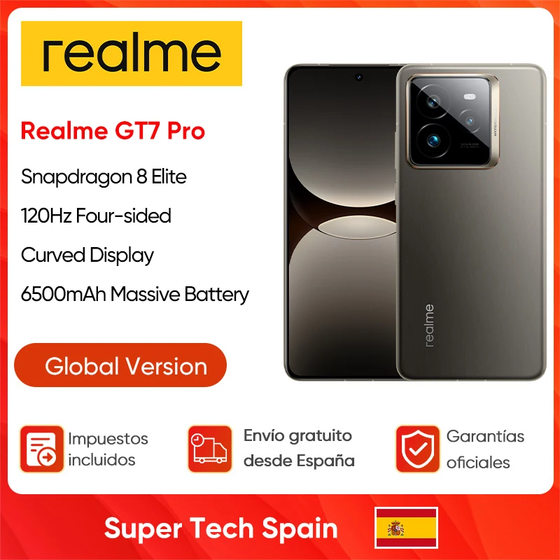 realme GT7 Pro 5G Smartphone 12GB+256GB/512GB Snapdragon 8 Elite 6,78