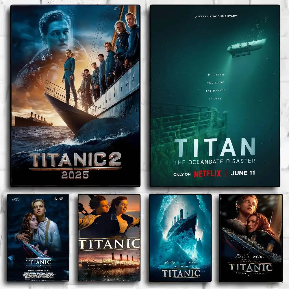 Титаник-фильм-хорошее-качество-принты-и-постеры-hd-качество-плакат-настенная-живопись-исследование-домашний-декор