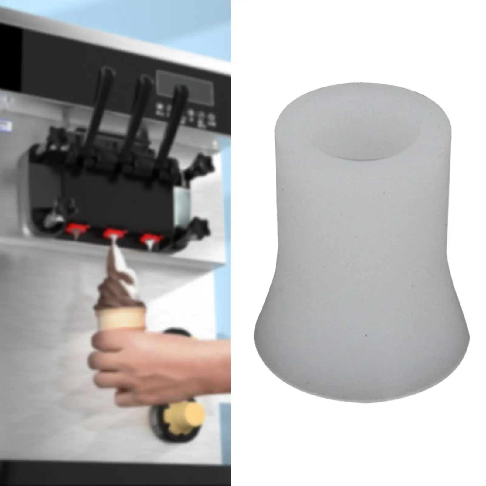 Ice Cream Machines Handle Silicon Summer Fittings Countertop Sealing Sleeves
