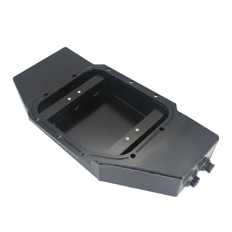 For Nissan SR20 180SX/200SX S13/S14/S15 Aluminum Baffled Oversized Engine Oil Pan Sump 4.5L