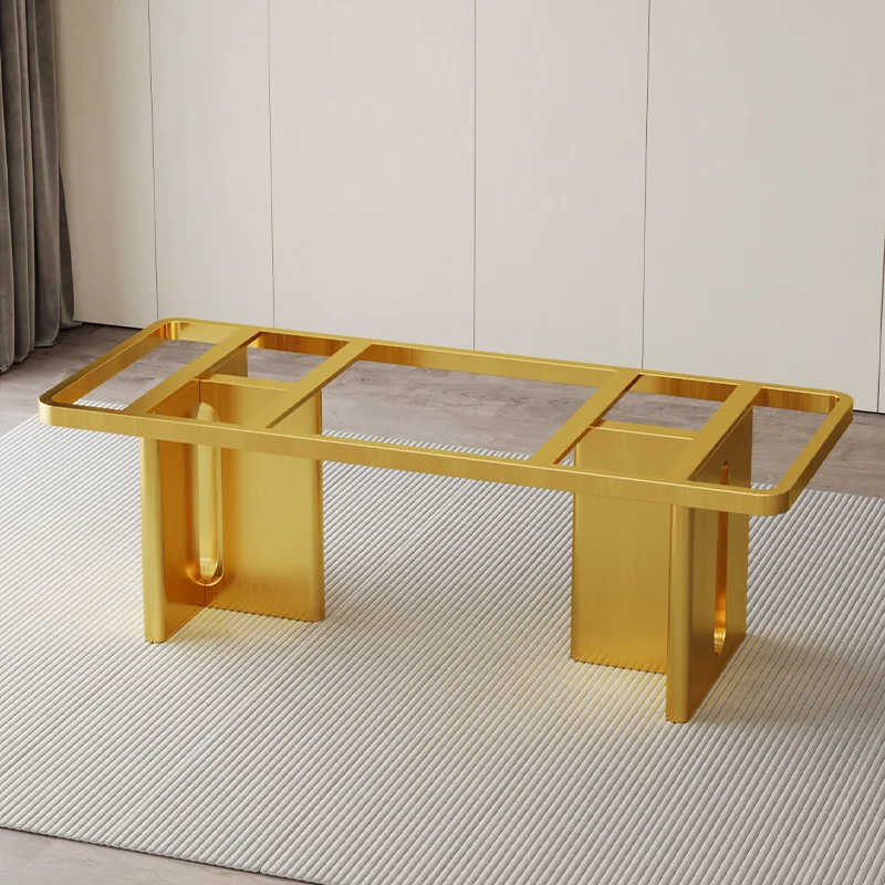 #Stainless steel table leg bracket rock slab marble dining table foot coffee table base desk foot metal support frame