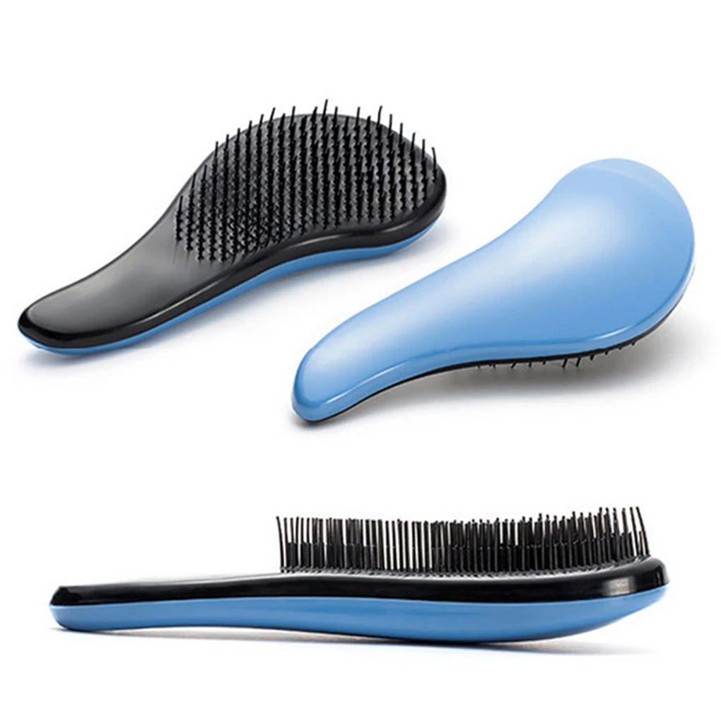 Women Girls Anti-static Plastic Comb Brush Portable Home Hair Beauty Comb Brush