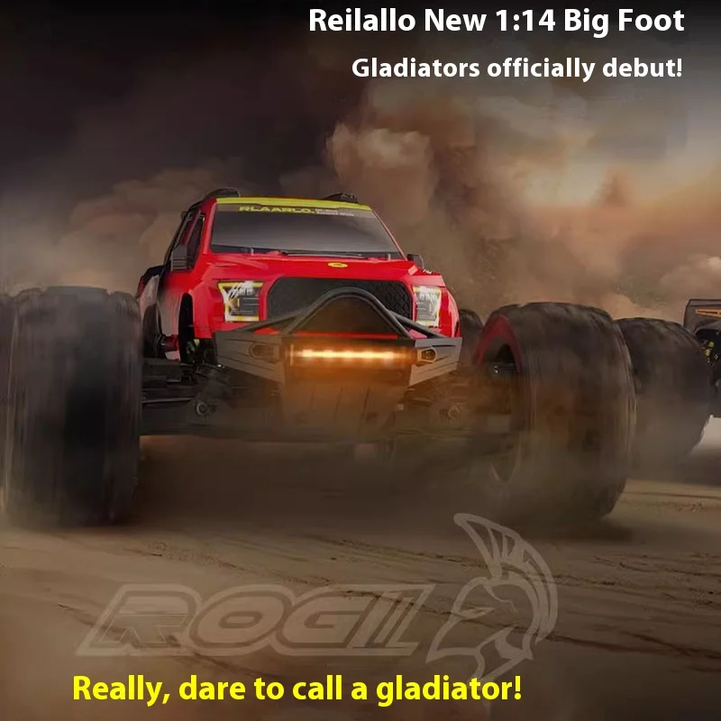 2.4G Full Scale Remote Control Simulation leilanuo Gladiator Brushless 4wd Professional RC Off Road Climbing Vehicle Model