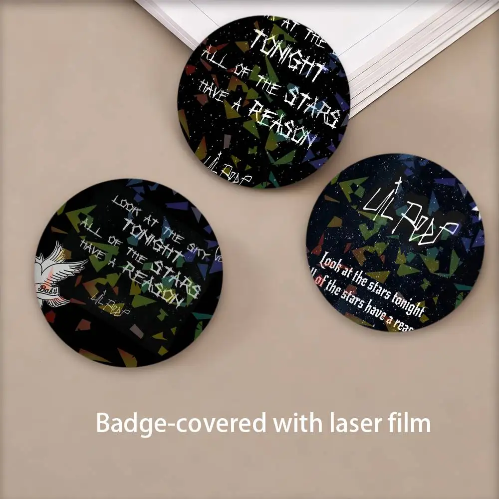 ليل اللمحة انظر إلى السماء الليلة الليلة زر دبابيس ظهره الملابس ديكور بروش الخيال شارة مجوهرات هدايا #1