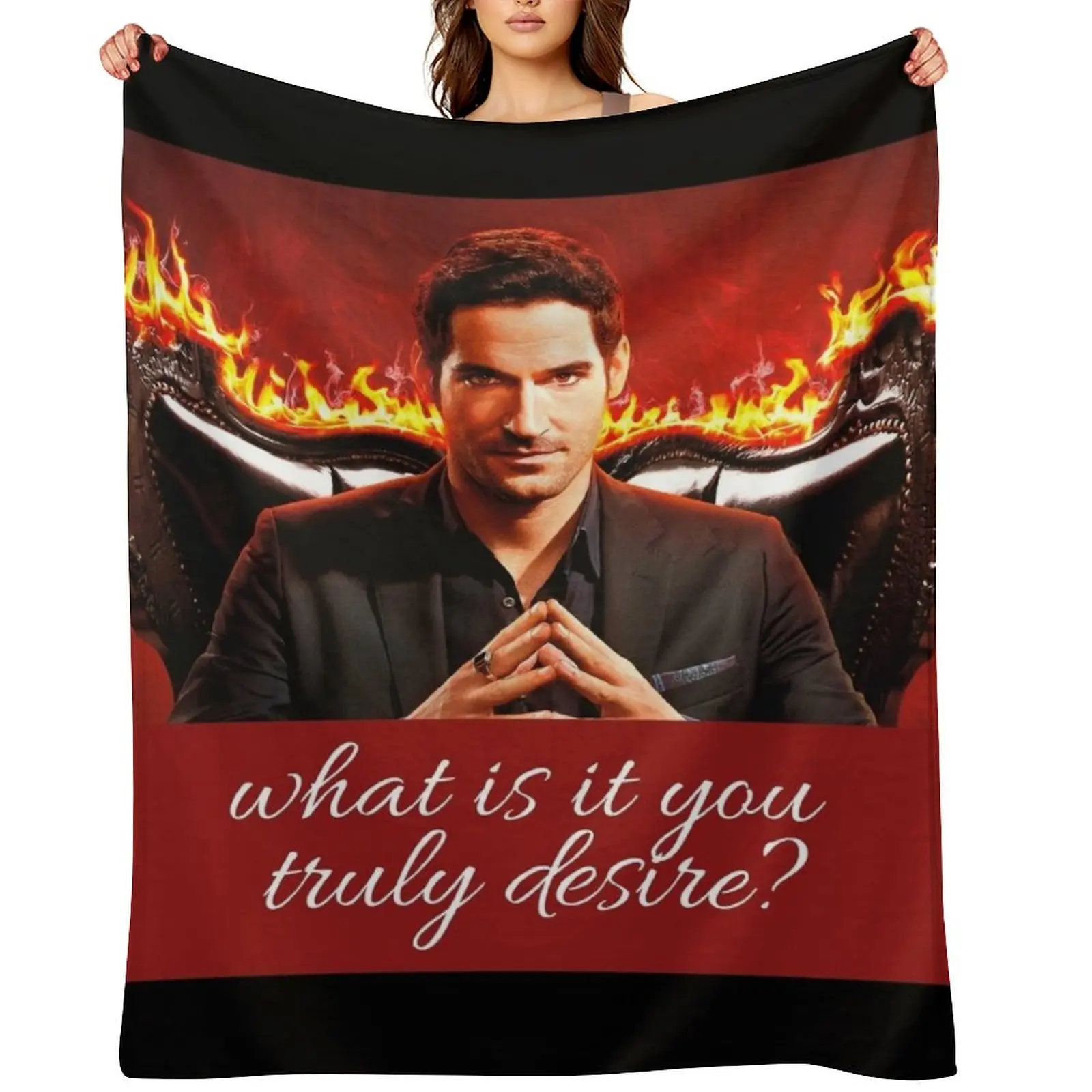 

What is it you truly desire Throw Blanket Custom Single Large For Baby Blankets