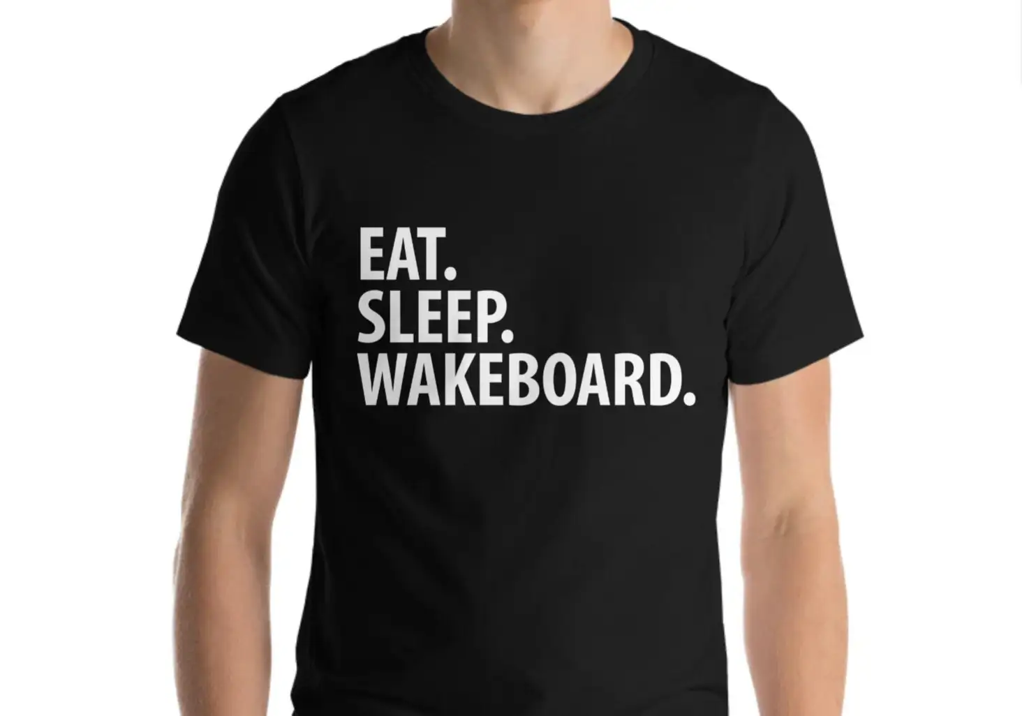 Wakeboard T Shirt Eat Sleep 1842