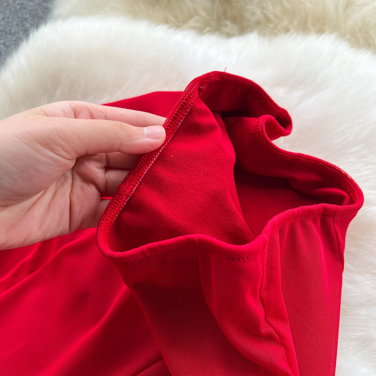 Dames chique mesh patchwork zeemeermin elegante elastische sexy rok hoge taille mode vintage zomer basics a-lijn rok