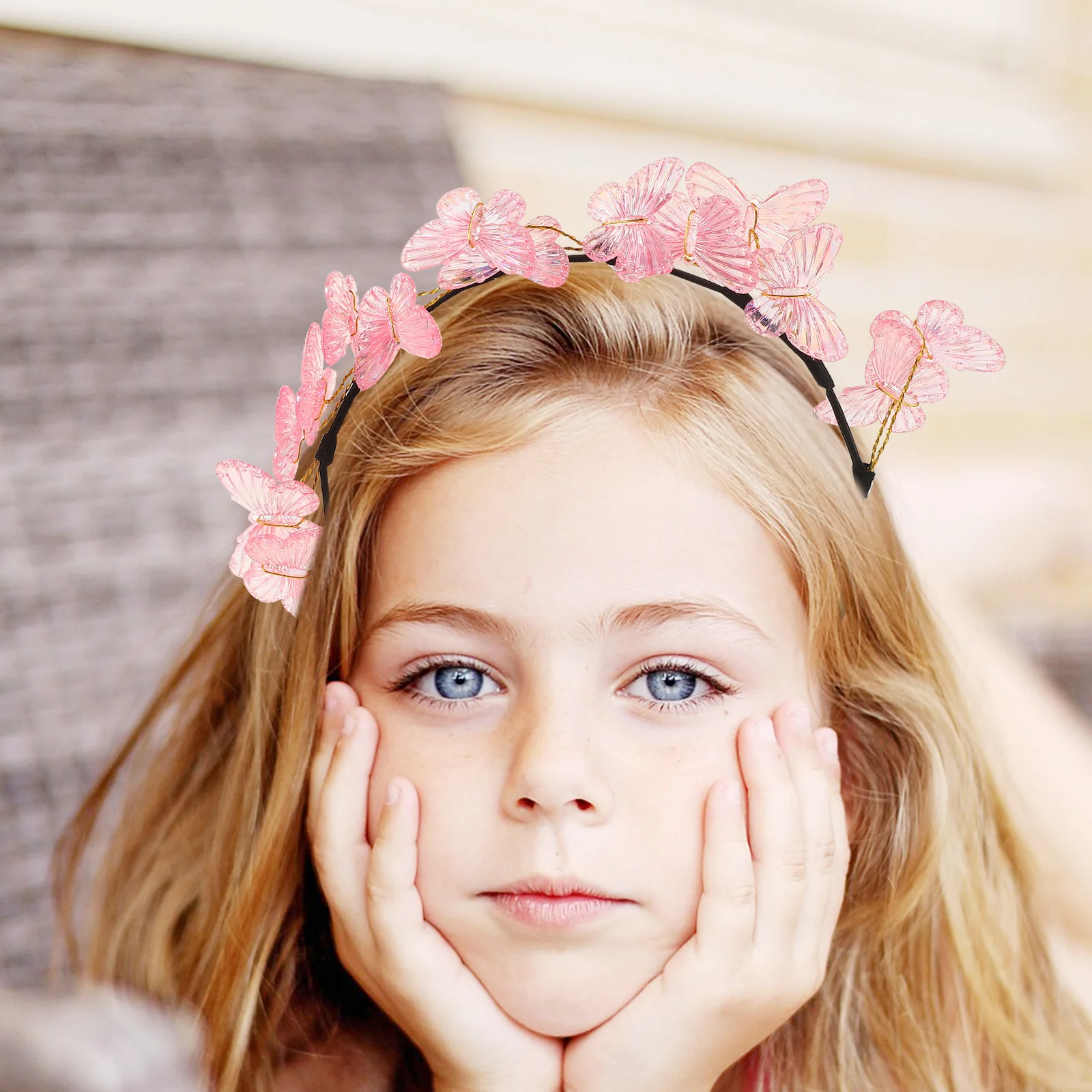 

Cute Colored Butterfly Headband for Women Decorative Hair Accessory for Wedding and Party Women Hair Accessories