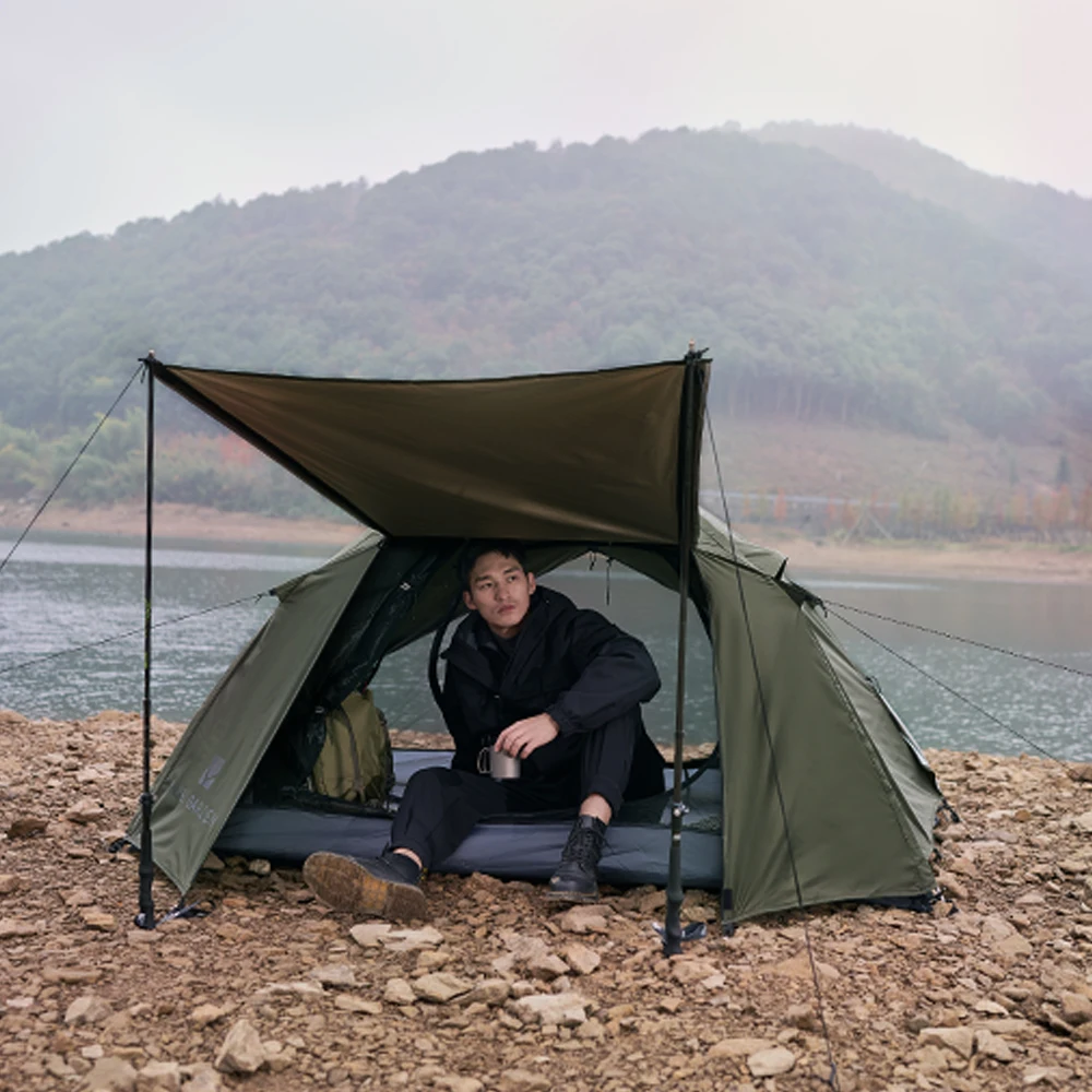 2026 MOBI GARDEN Camping Backpacking Tent Waterproof Rainproof Hiking Silver Coated Sun Protection Easy Set Up