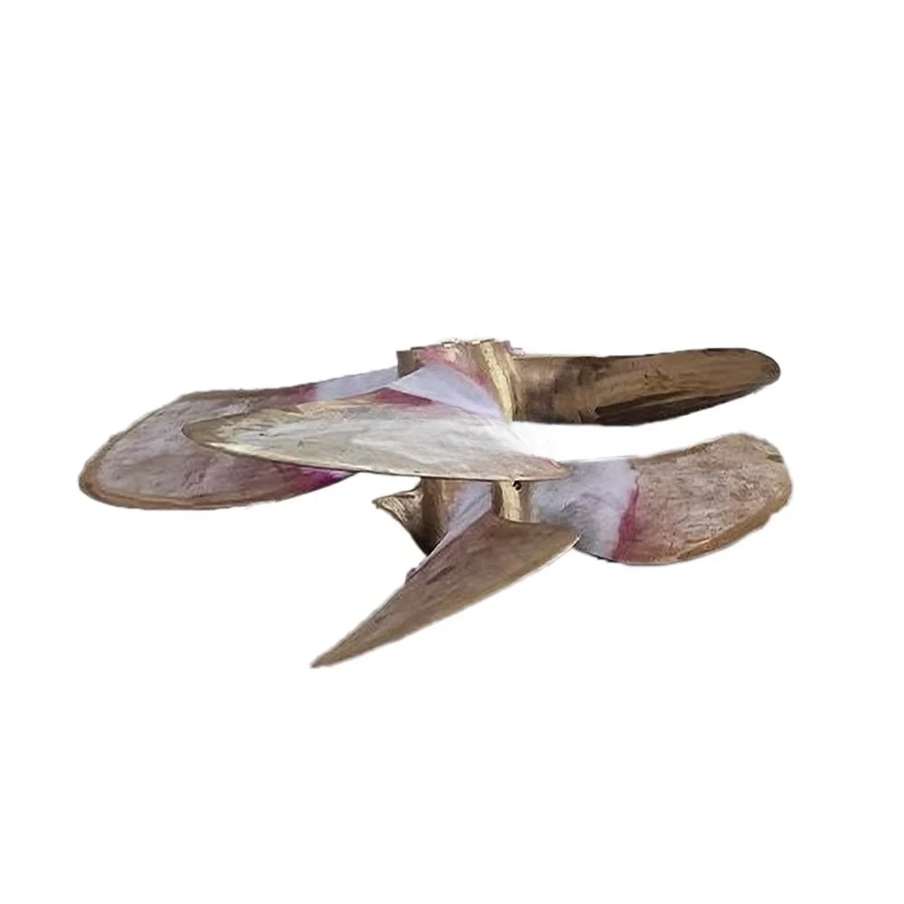 Custom Stainless Steel / Aluminum Alloy Marine Propulsion Thrust Propeller Blade for Boosting Overall Thrust Power