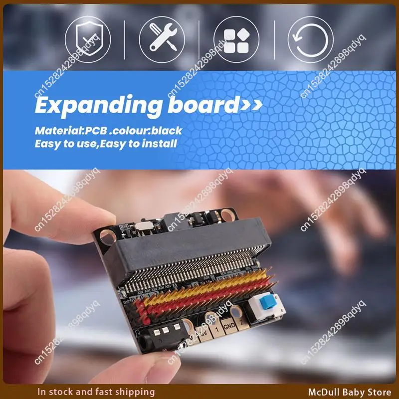 ABJA-For Microbit لوح تمديد IO BIT V2.0 Micro: لوحة محول أفقية