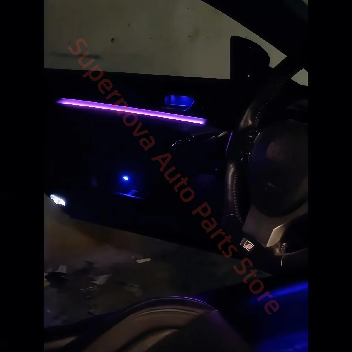 For Lexus RC 2016-2019 Ambient Light Interior lighting Upgrade car accessories Atmosphere lamp Two door light strips APP control
