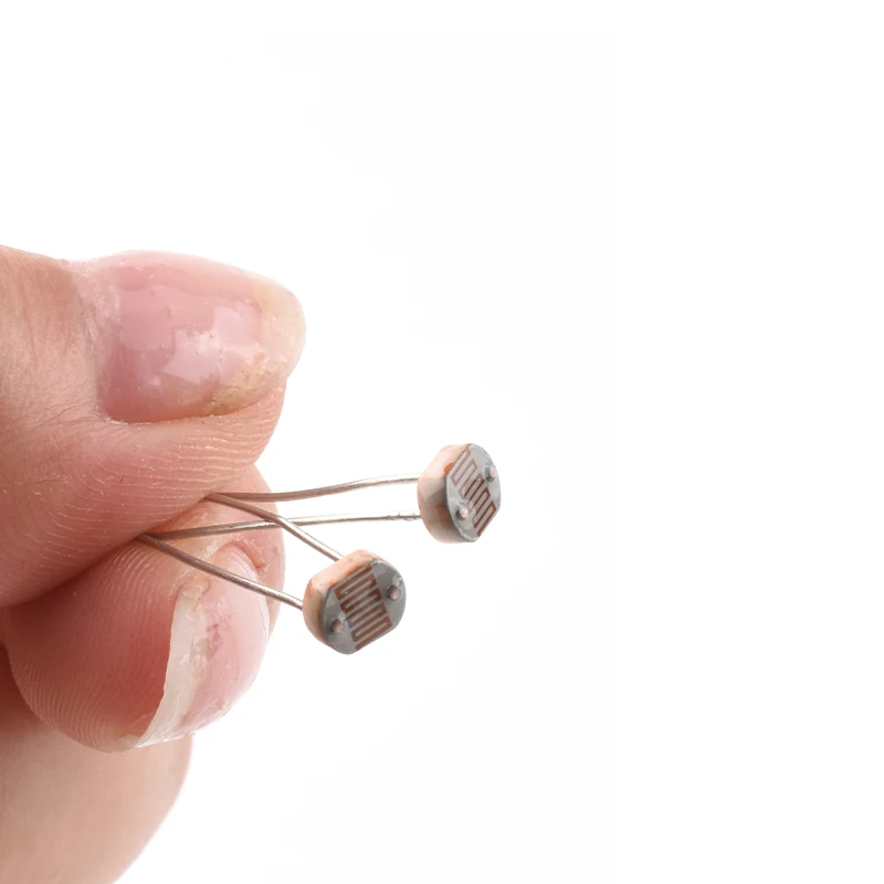 20PCS LDR Photo Light Sensitive Resistor Photoelectric Photoresistor 5528 GL5528 5537 5506 5516 5539 5549 For Arduino