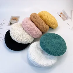 VISROVER 8 Colors Top Quality Woman Winter Hat Rabbit Fur Solid Beret Female Soft Cap Women Real Warm Wool Boina Gift Wholesales