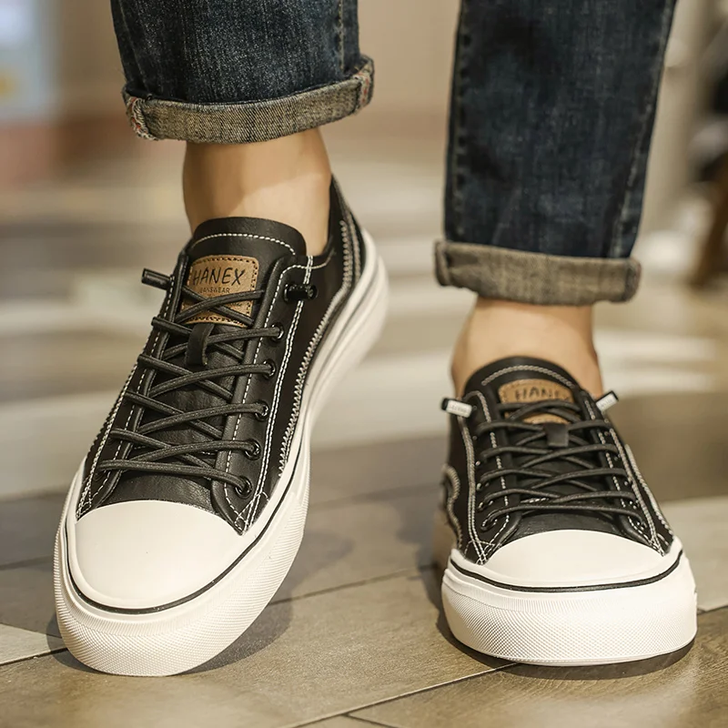 أحذية رياضية كاجوال جديدة ربيعية من المطاط والبلاستيك لعام 2025 للرياضات الخارجية - مريحة وناعمة ومقاومة للانزلاق ومتينة وT