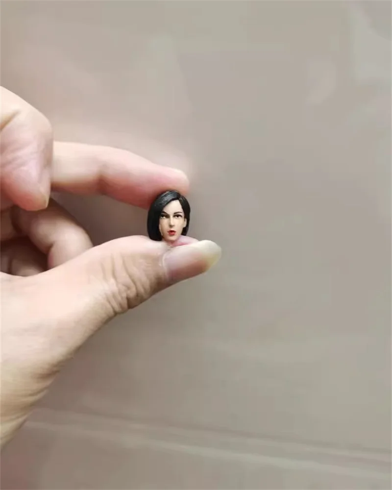 

1/18 Scale Soldier Accessories Female Jill Head Carving Sculpture Model Toy Fit 3.75'' Action Figures Body In Stock Collection