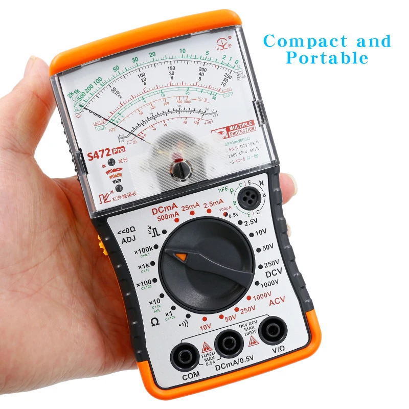 NJTY S471PRO Mini multimetro a - Analog Meter Gauge recensione e prezzo