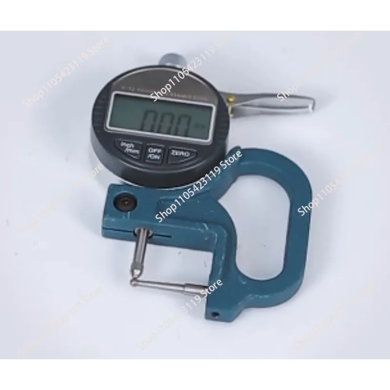 Tube Thickness Gauge Pointer Digital Display Wall Thickness Gauge Tube Wall Thickness Gauge Ball Head 0-10 Steel Pipe Straw