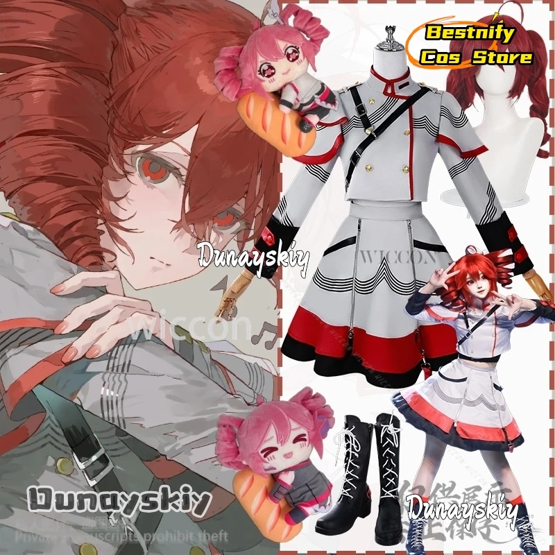 

Anime Game Project Sekai Vtuber Cosplay Kawaii Jirai Kei Japanese Girls Tetoo Costume Punk Dress Goth Lolita Halloween Christmas
