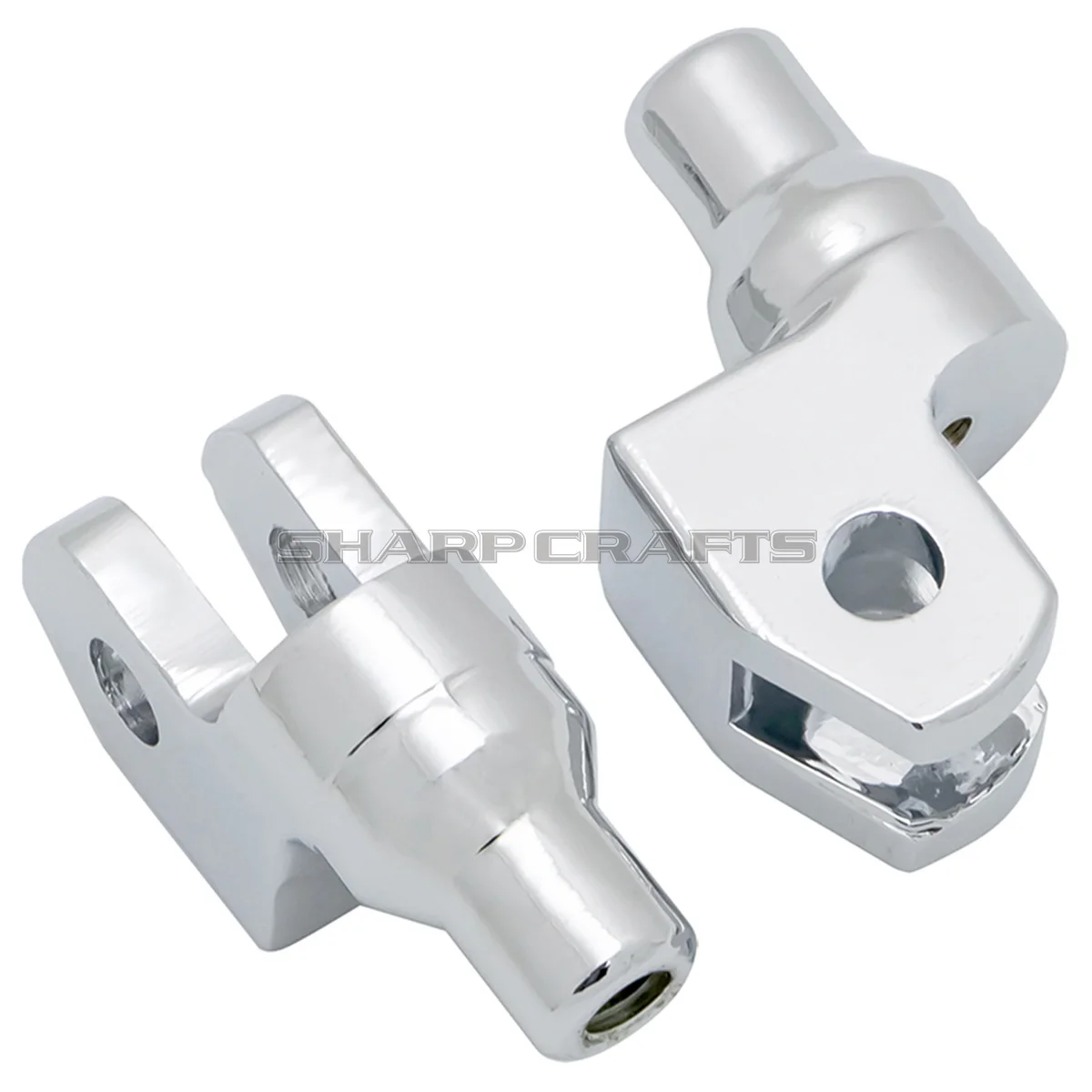 For Yamaha V-Star 1100 600 V-Max Virage XV750 XV1100 Stryker Bolt XV950 Front Rider Foot Peg Mount Adapters For Highway Footpegs