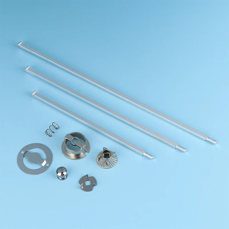 

Manual Pepper Grinder Replacement Parts - Zinc Alloy Core & Pole Kit with Self-Tapping Hardware