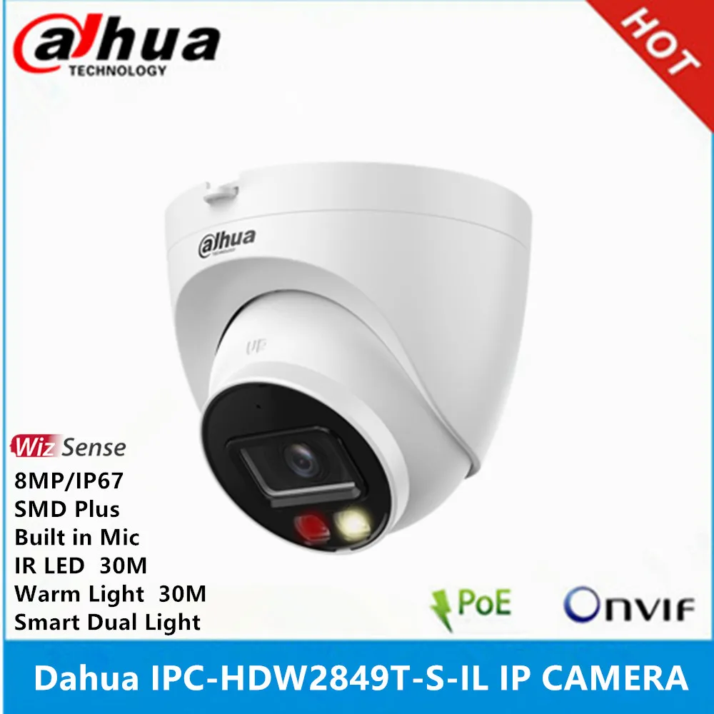 Dahua IPC-HDW2849T-S-IL 8 MP POE IR30M und 24 Stunden