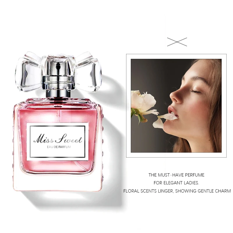 Miss Sweetheart 50ml Women's Perfume Lasting Fresh and Elegant Perfume Light Floral Notes Originales Daily Dating.