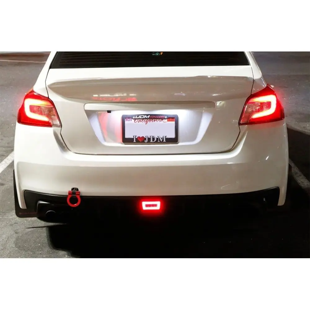 طقم إضاءة الضباب الخلفي 3 في 1 LED لسوبارو امبريزا WRX/STI & Crosstrek، أضواء الذيل/الفرامل/الخلفية، مع الأسلاك والأقواس #4
