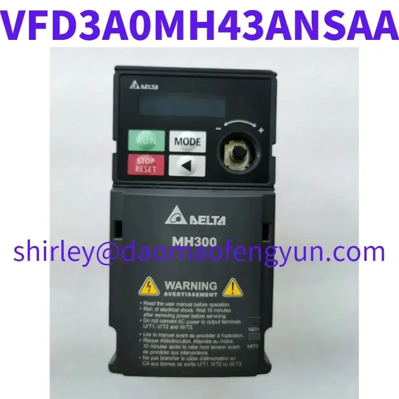 

Used VFD3A0MH43ANSAA frequency converter