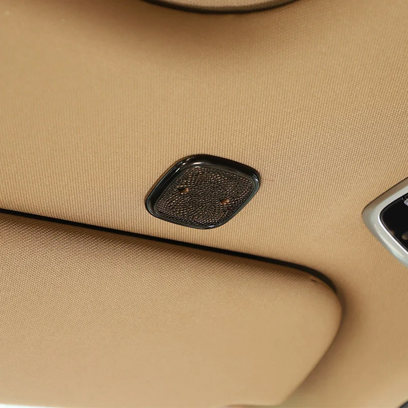 لاند روفر رينج روفر سبورت فوغ L460 2023 الفولاذ المقاوم للصدأ سقف السيارة المتكلم الديكور غطاء ملصقات اكسسوارات السيارات #4