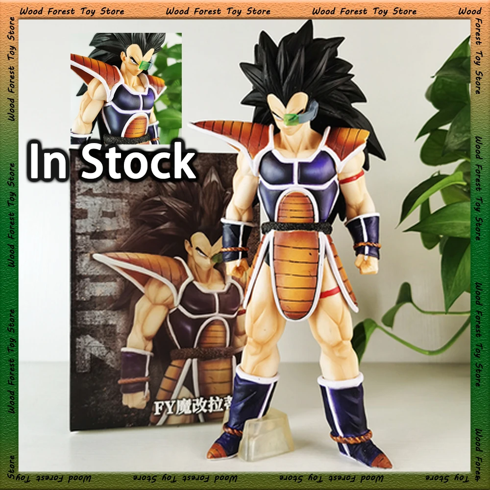 Dragon Ball Z Anime Figures Raditz Action Figure Dbz Figurine Collectible Model ToyDesk Decor Christmas Gift Children Toys