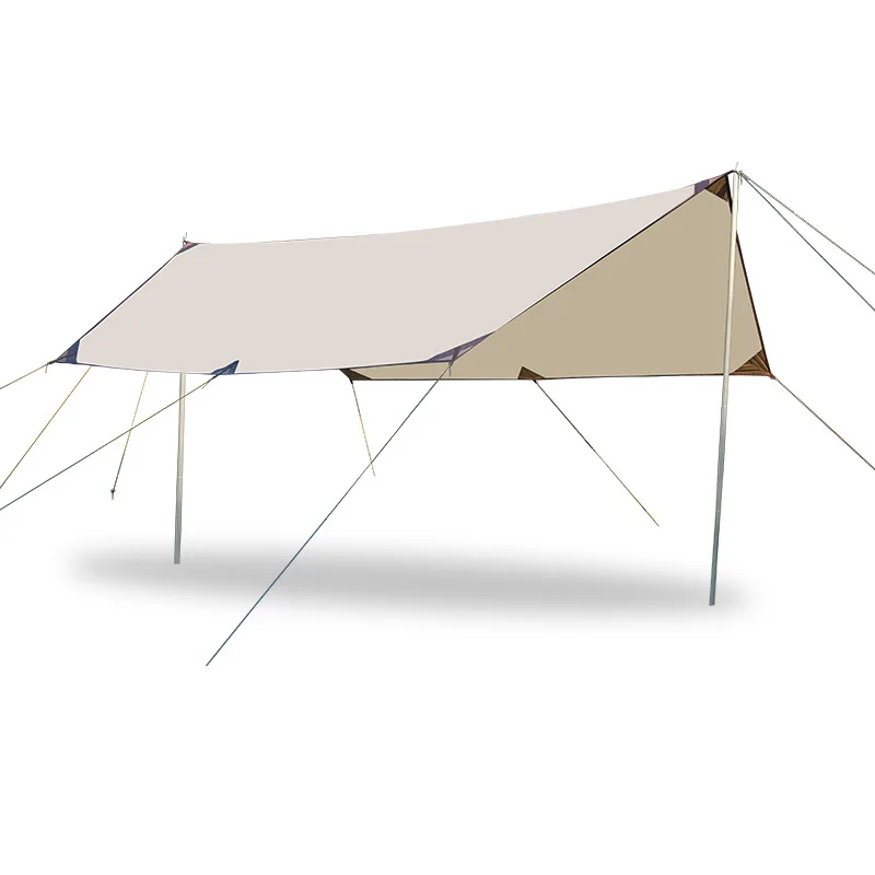 Ultralight Camping Tarp, Waterproof UV Protection Canopy, Portable Rainproof Sun Shade for Outdoor Camping and Picnic