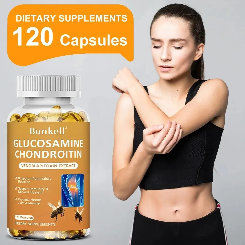 Glucosamine Chondroitin MSM Complex - Joint Health Dietary Supplements To Provide Nutritional Support for Hair, Skin, and Nails