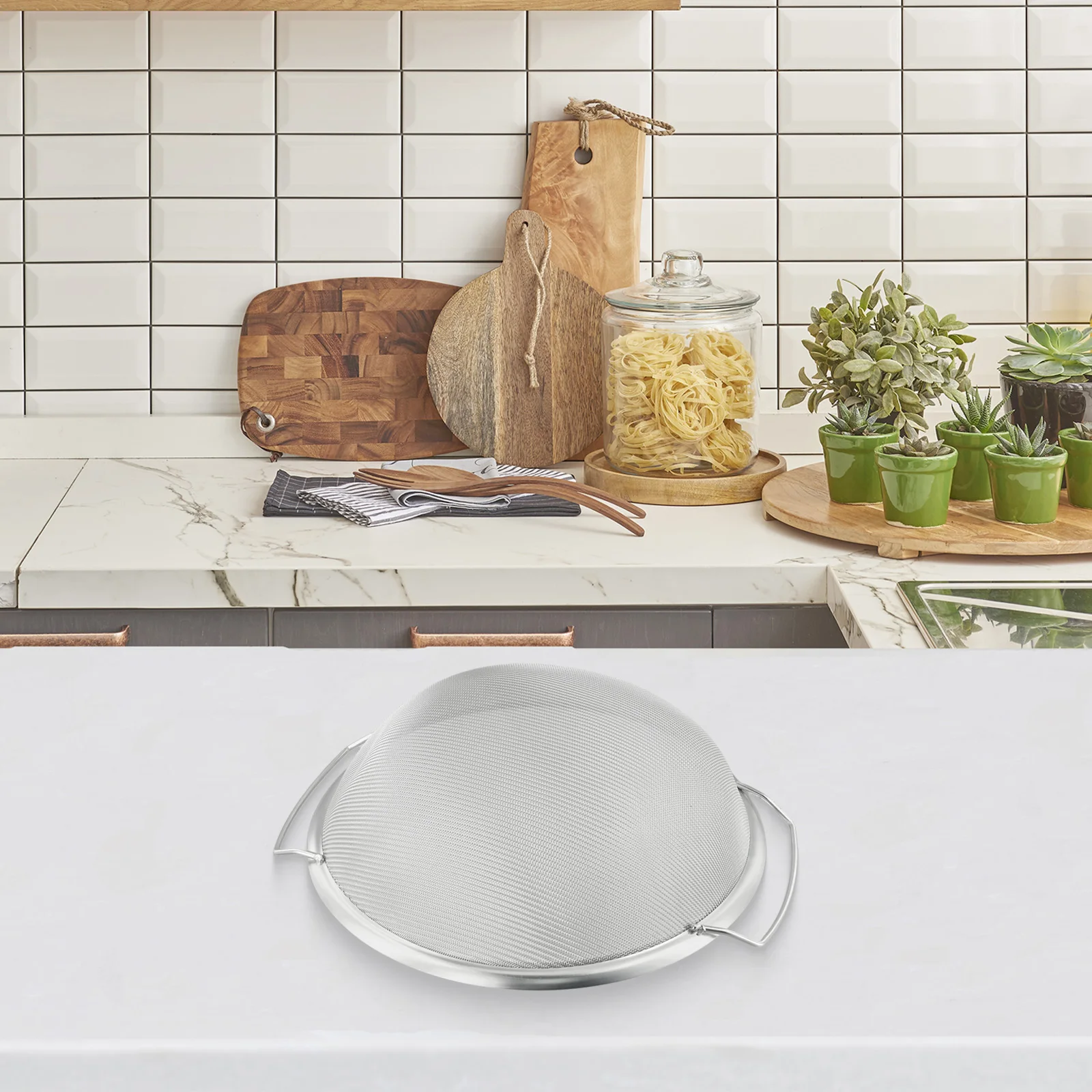 Filter Double Handle Flour Sieve Filter Make The Kitchen More Tidy Various Styles Of Filters Wide Range Of Uses