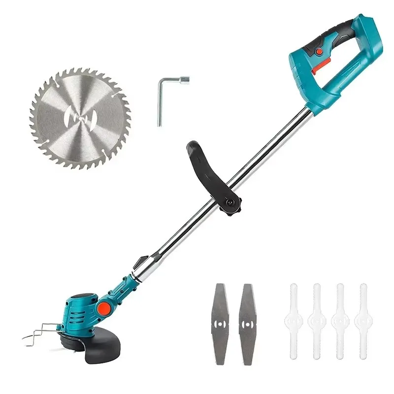 ZSQHET BLSG21B  Cortacésped eléctrico inalámbrico con Motor sin escobillas, herramienta de poda de mano ajustable, recargable, para batería Makita de 18V, para el hogar y el jardín