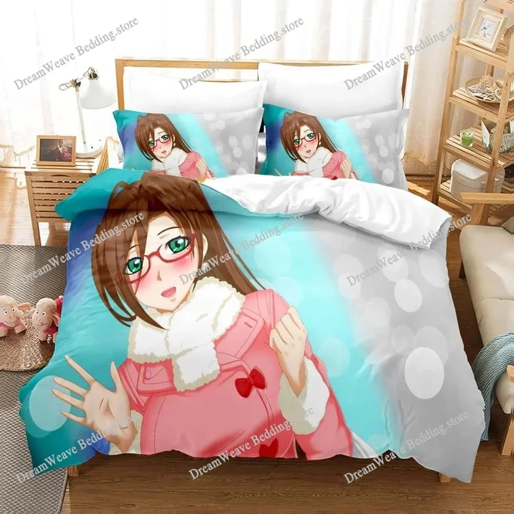 Anime The Testament of Sister New Devil Bedding Set Single Twin Full Queen King Size Bed Set Adult Kid Bedroom Duvet Cover Sets5