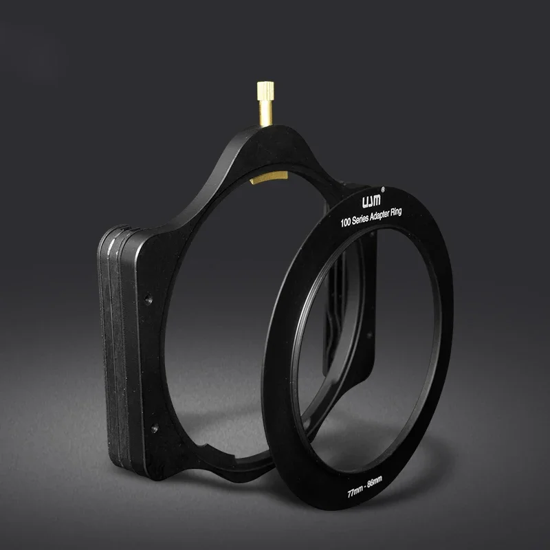 

Metal Slim 100mm Sqaure Filter Holder + Adapter Ring 52/55/58/62/67/72/77/82mm for Lee Hitech Haida Kase Cokin 100mm Filters