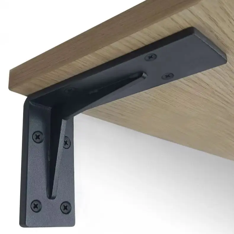 Thickened 2PCS Triangle Folding Angle Bracket Heavy Support Adjustable Wall Mounted Bench Table Shelf Bracket Furniture Hardware