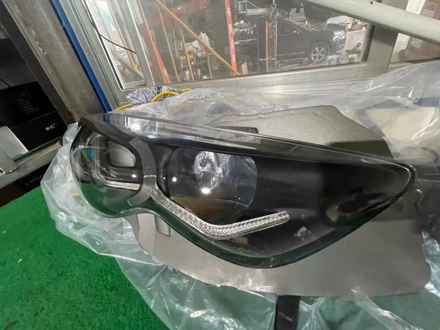 Car Led Headlight Daytime Running light DRL Daylight Turn signal for Infiniti fX35 FX37 QX70