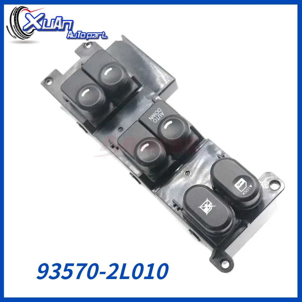 

Car Front Left Power Window Switch Control Master Switches For Hyundai Elantra 2009-2012 93570-2L000 93570-1Z000 93570-2L010