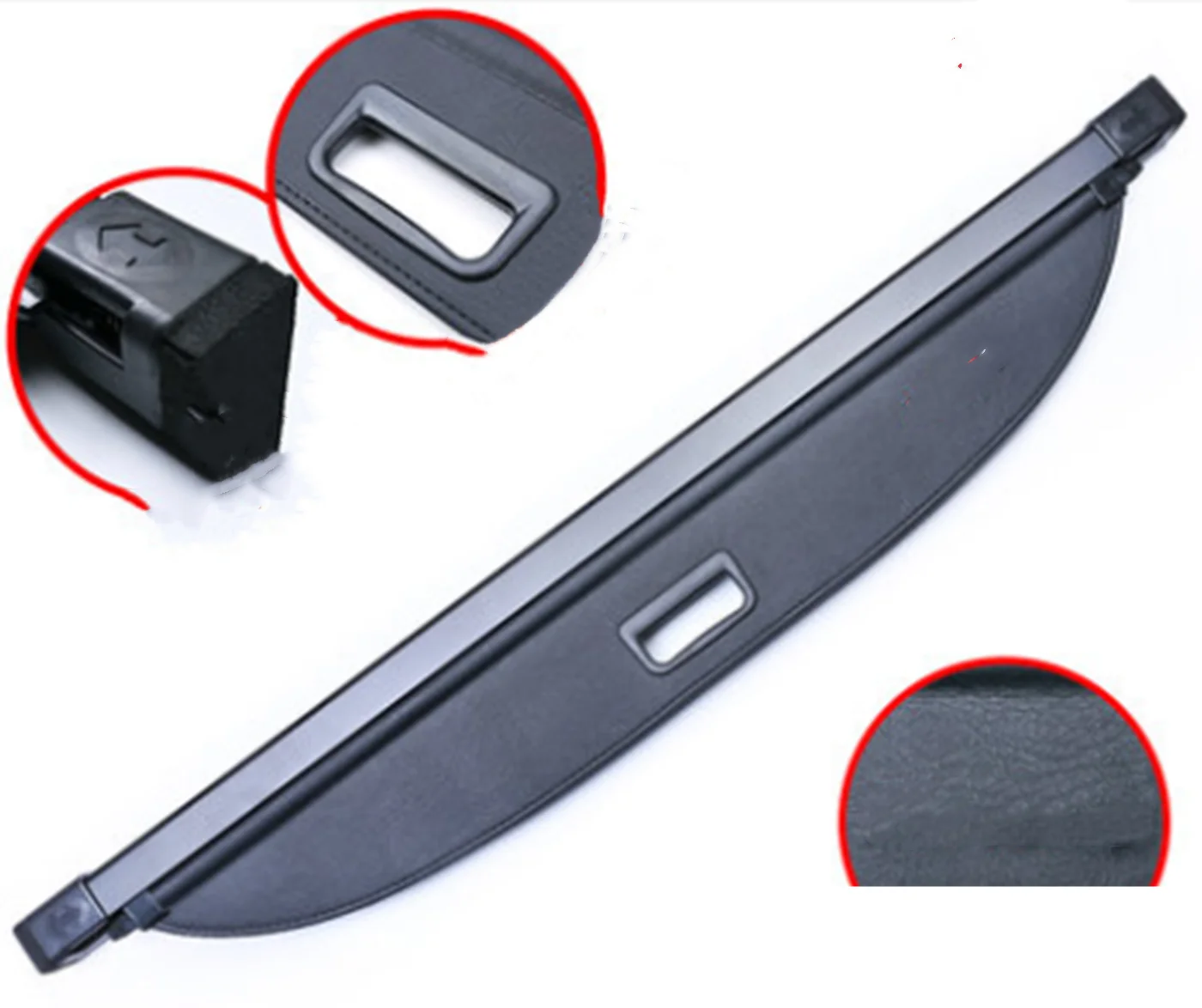 For Toyota RAV4 Car Interior Rear Trunk Security Shield Retractable Waterproof Cargo Cover