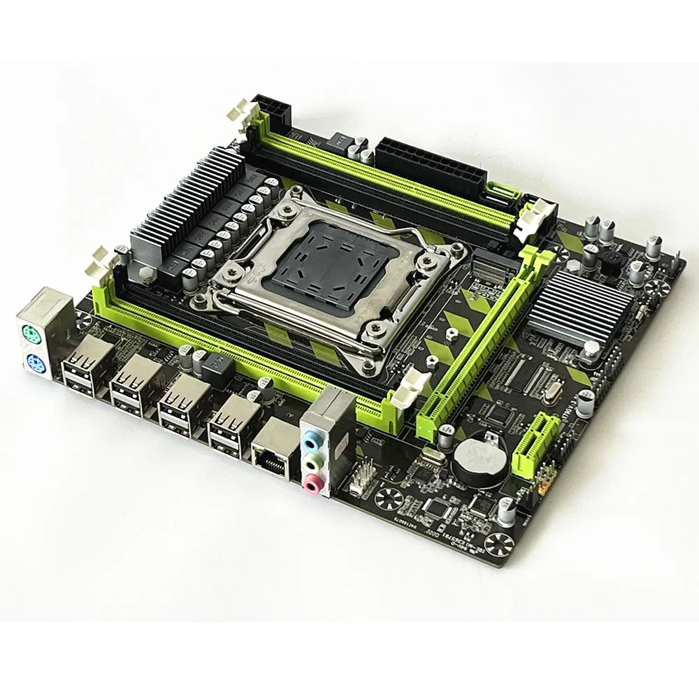 Imagem -03 - Motherboard Kit Grupo e5 1650 v2 Ddr3 1600hmz Ecc Reg 8gx4 32g Cpu Lga Desktop Server Workstations Motherboard X79