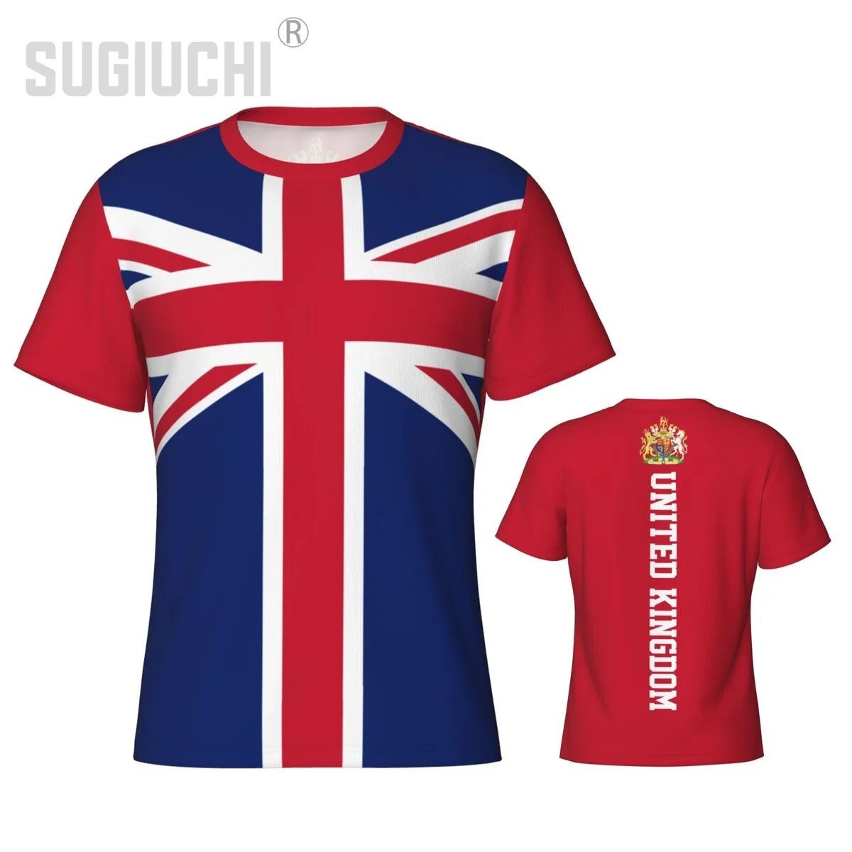 Tight Sports T-shirt United Kingdom Flag UK Great Britain 3D For Men Women Tees jersey Soccer Football Fans Patriotic T shirt