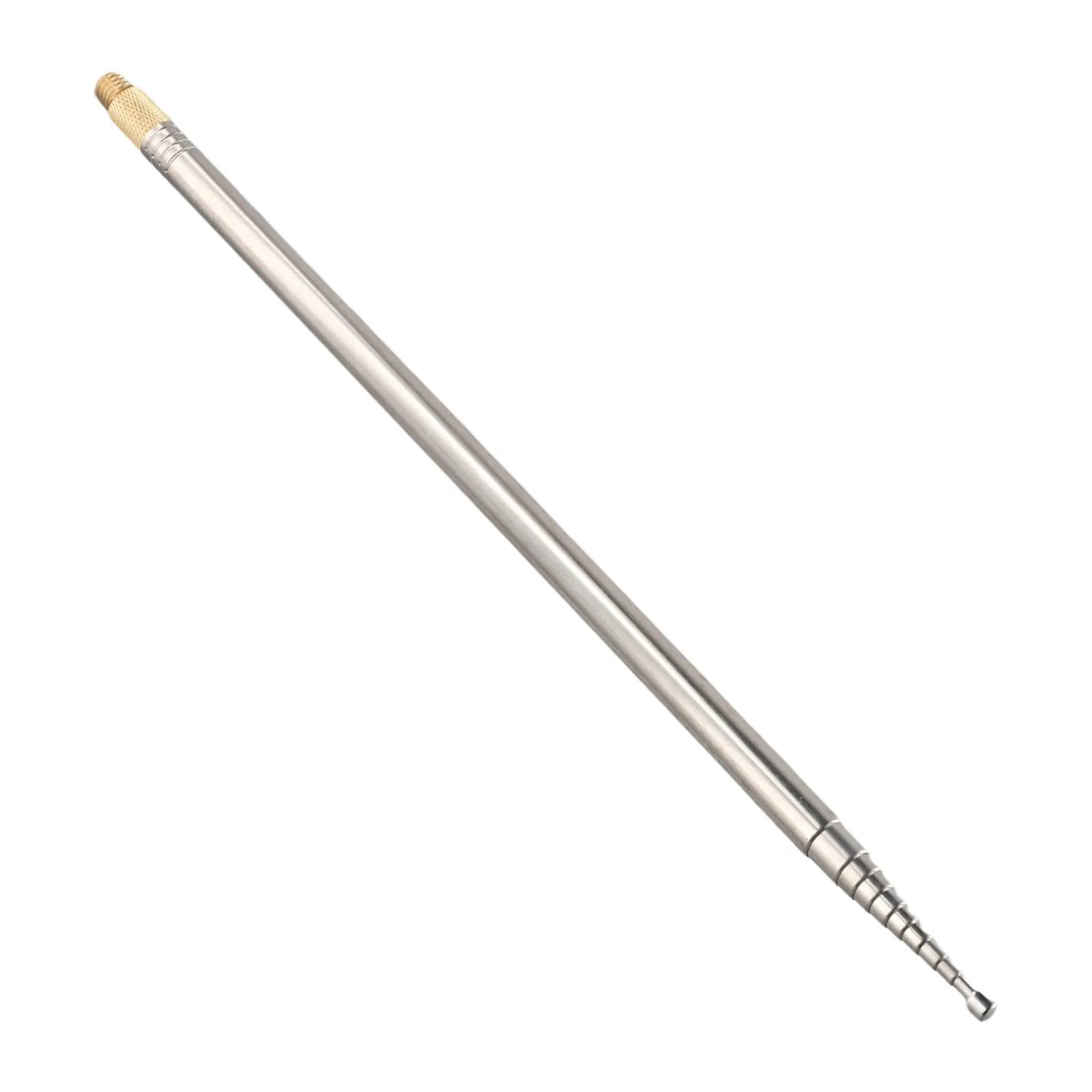 

DIY Shortwave Antenna 2.5m Whip Antenna 304 Stainless Steel High Quality Materials For Portable Short Wave Antenna
