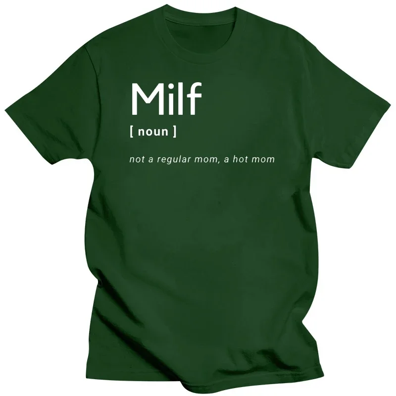 Novelty Milf Definition Hot Mom T Shirt Graphic Cotton Streetwear Short Sleeve Birthday Gifts Summer Style T-shirt Mens Clothing