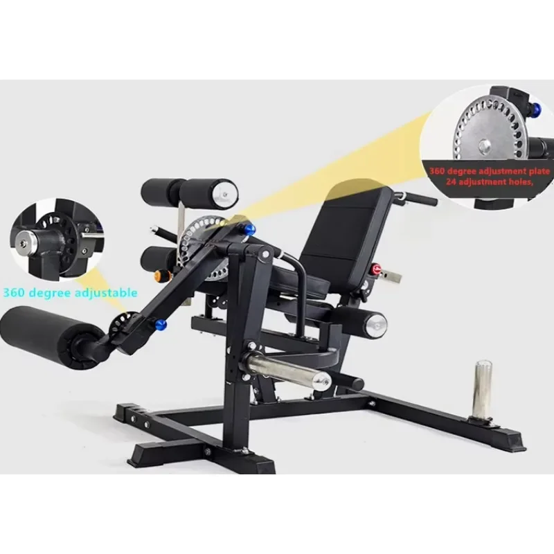 Newly Upgraded Fitness Adjustable 6 Bench Multipurpose Leg Stretching And Curling Machine Workout Home Gym Use Fitness Equipmen