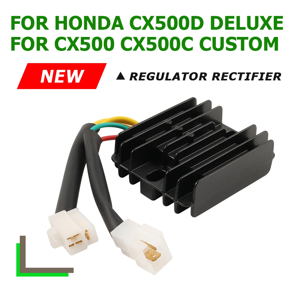 For Honda CX500 CX500D Deluxe CX500C Custom CX 500 D C CX 500D CX 500C Motorcycle Accessories Voltage Regulator Rectifier Parts